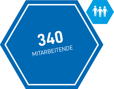 340 Mitarbeitende
