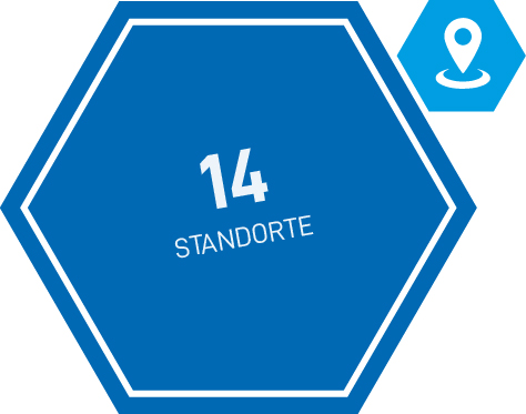 14 Standorte